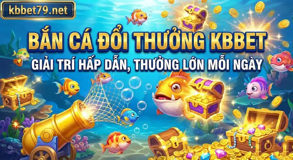 Bắn Cá Đổi Thưởng KBBET - Giải Trí Hấp Dẫn, Thưởng Lớn Mỗi Ngày - KBBET