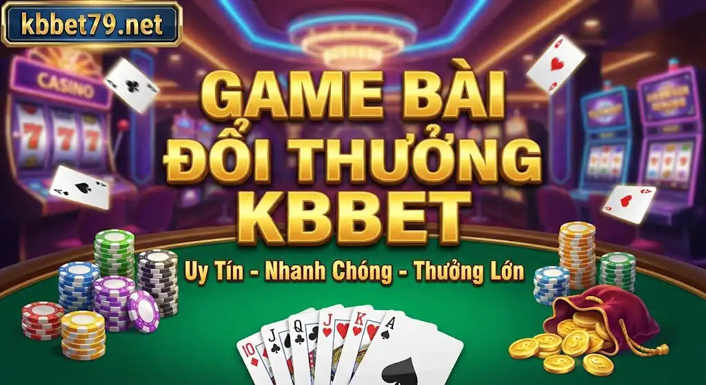 Game Bài Đổi Thưởng KBBET - Tiến Lên, Phỏm, Mậu Binh Online - KBBET
