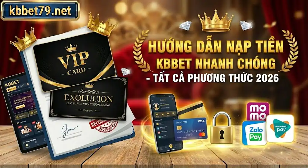 Hướng Dẫn Nạp Tiền KBBET Nhanh Chóng - Tất Cả Phương Thức 2026