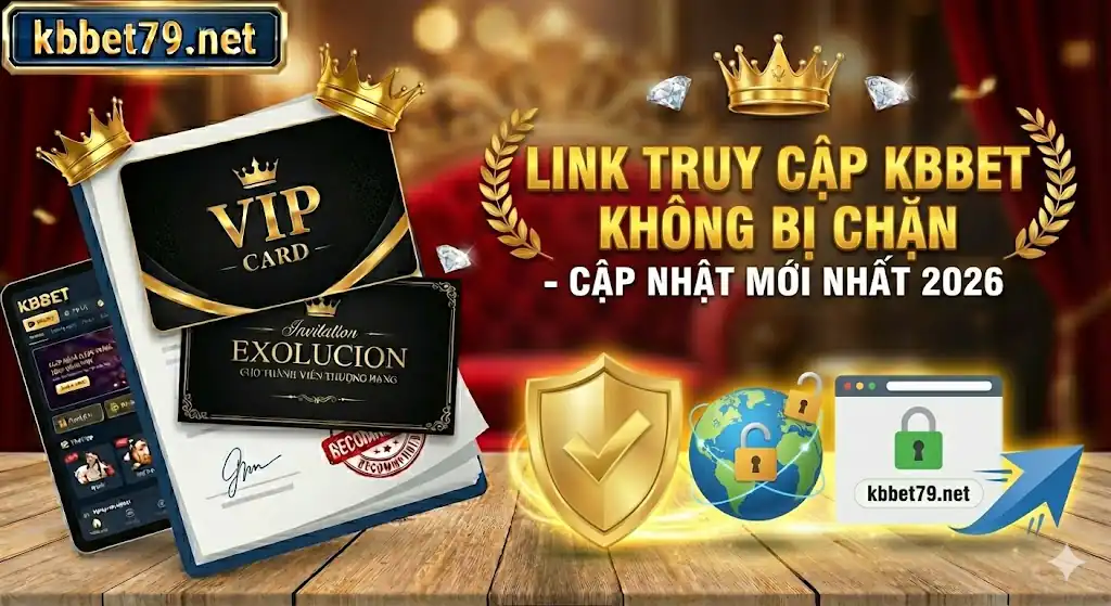 Link Truy Cập KBBET Không Bị Chặn - Cập Nhật Mới Nhất 2026 - KBBET