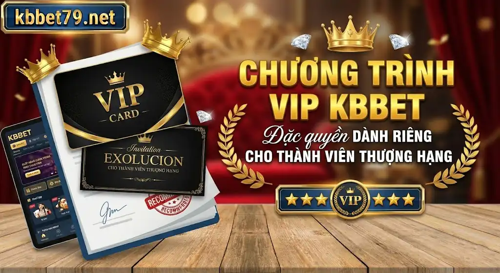 Chương Trình VIP KBBET - Đặc Quyền Dành Riêng Cho Thành Viên Thượng Hạng - KBBET